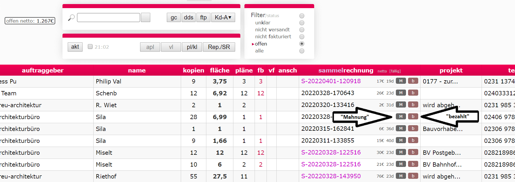 Offene-Posten-Verwaltung
